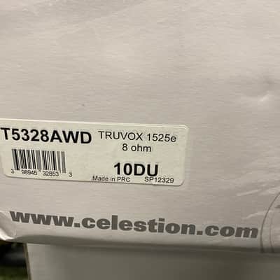 Celestion Truvox 1525e Speaker 300w 15" image 4