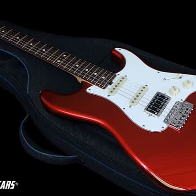 2023 Michael Tuttle Vintage Classic S Guitar in Candy Apple Red Nitro image 3