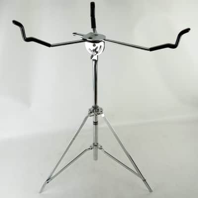 Slingerland #801 Snare Drum Stand Niles,IL Professional Vintage60s Chrome Tripod image 1