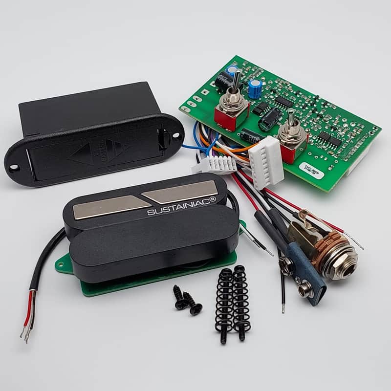Sustainiac Stealth Pro Sustainer Humbucker Pickup With Black Humbucker Driver image 1