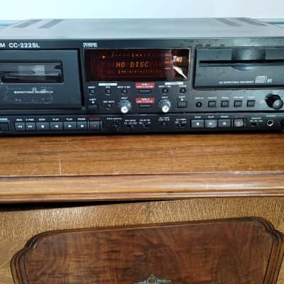 Tascam CC-222SL cd recorder and cassette deck in excellent condition, serviced - 1980's image 1