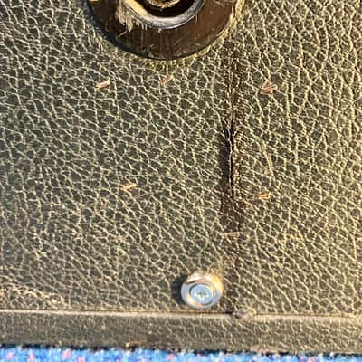 Marshall 1960B 4x12 Straight Cabinet: 1973, T1221s with pre-Rola Pulsonic "3" Cones image 12