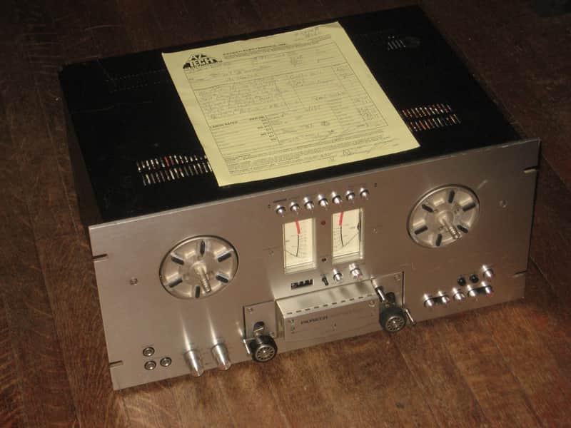 Pioneer RT-707 w/90 Day Warranty, Pro Serviced Open Reel Tape Deck image 1