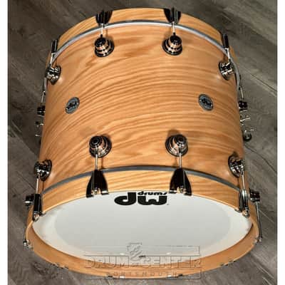 Used DW Collectors Pure Oak 5pc Drum Set Hard Satin Natural w/Nickel Hw - Very Good image 6