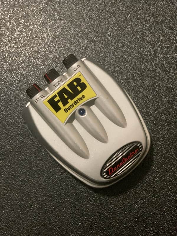 Danelectro Fab Overdrive 2000s - Silver image 1