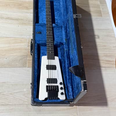 Steinberger XL-2 5 String Bass 1989 - the ultimate example a factory 5 String in the rare White finish. image 15