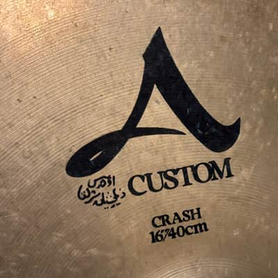 Zildjian 16" A Custom Crash Cymbal 1036g image 2