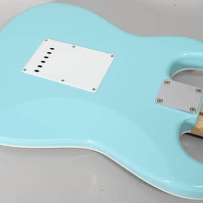 2018 Fender Made In Japan Limited Edition FSR Hybrid II Aerodyne Stratocaster Daphne Blue w/HSC image 13
