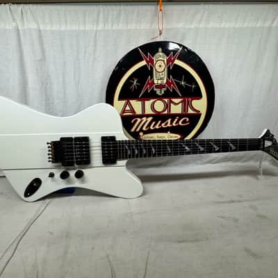 Hamer USA Firebird II 2 Guitar with Case 1980s - White image 2