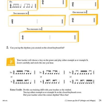 Hal Leonard Faber Piano Adventures - Level 3B Theory Book - 2nd Edition Bild 7