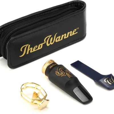 Theo Wanne Lakshmi Alto Saxophone Mouthpiece - 6 Hard Rubber image 1