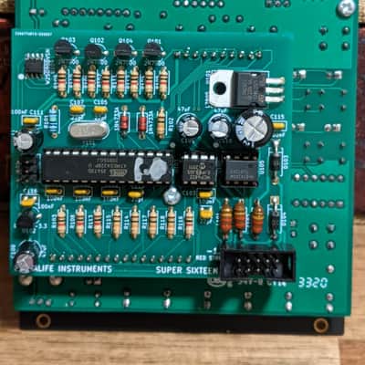 Extralife Instruments | Super Sixteen Sequencer W/ Custom Black/Gold Panel image 5