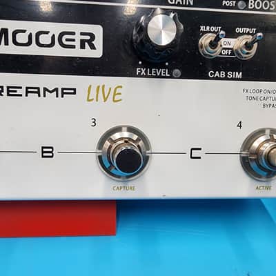 Mooer Preamp LIVE Guitar Effect Modeling Pedal 12 Channel Amp Cab Sim IR Bass image 5