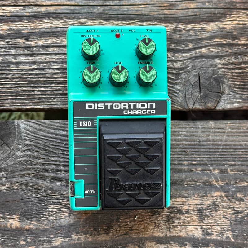 Ibanez DS10 Distortion Charger 1990s - Green image 1