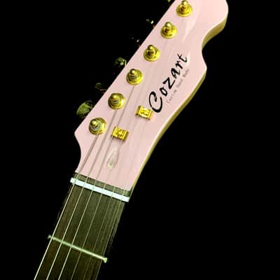 NEW Machine Gun Kelly-style PURPLE LAVENDER Tele-Style + CASE image 3