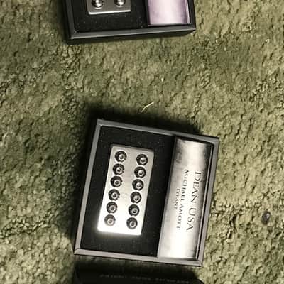 Dean DPU MA CC and DPU TC CC HEX Chrome Guitar Pickup Set image 1