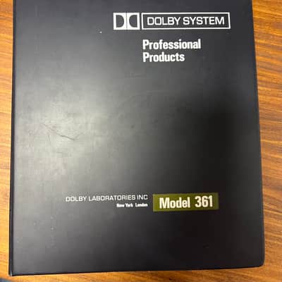 2 Dolby 361 A&SR complete set image 15