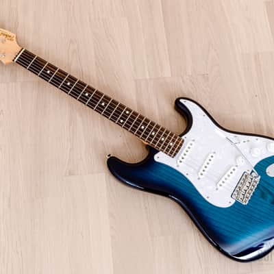 2014 Tokai Goldstar Sound AST-118 S-Style Electric Guitar Ash Body Blue Burst, Japan image 9