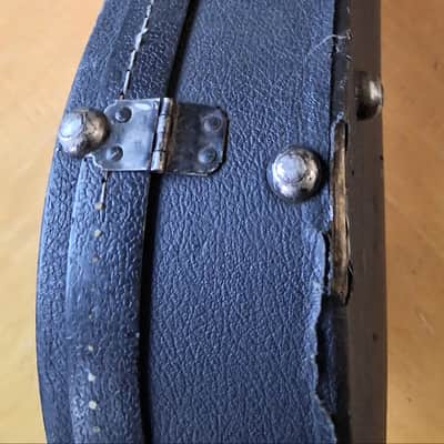 Gibson SG Hard Case 1970s - Black/ Red Inside image 9