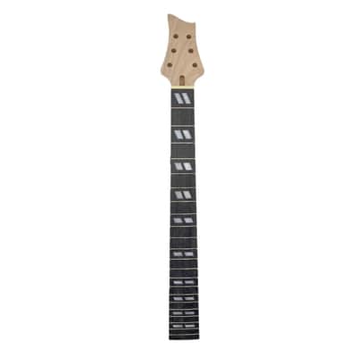 24.75" Mahogany Electric Guitar Neck Rosewood Fretboard 22 Frets Bolt-On No Inlay image 1