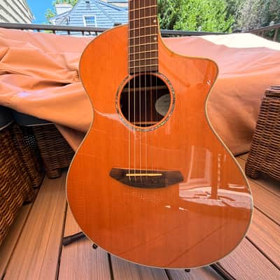 Breedlove Premier Concert LTD CE Red Cedar East Indian Rosewood 2018 - Natural Gloss image 2