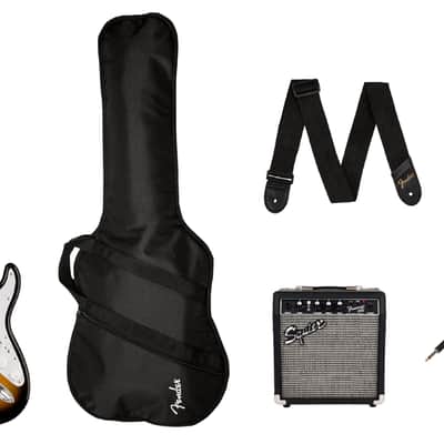 Fender Squier Sonic Stratocaster Pack - 2-Color Sunburst image 1