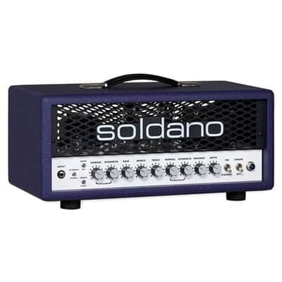 Soldano SLO 30 Electric Guitar Amplifier Head 30 Watts Purple image 2