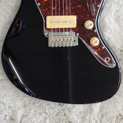 Tagima TW61 BK-DF/TT Offset Electric Guitar w/P90s, Black - B stock - Jazz Mastr image 8