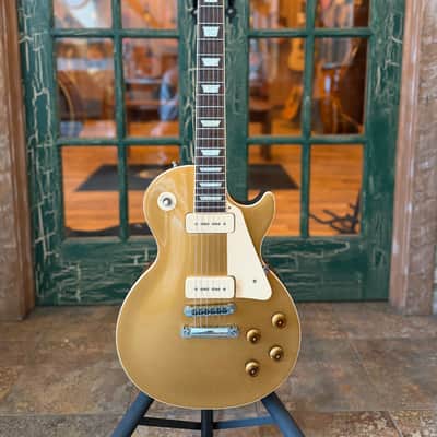 Gibson Les Paul Traditional Pro Split-Coil P-90 Electric Guitar Gold Top w/Case image 7