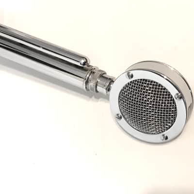 Beautiful Vintage 1970’s Astatic D-104 “Silver Eagle” Lollipop Microphone-Hot Amplified Crystal ! image 10
