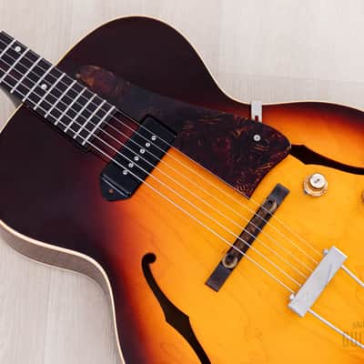 1965 Gibson ES-125 Vintage Electric Guitar Sunburst, Time-Capsule w/ Case image 8