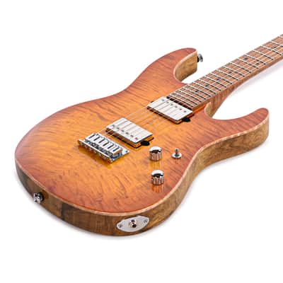 Suhr Custom Modern Set Neck Suhr Burst w/CME-Selected Angel Quilt Maple Top (Serial #84153) image 14