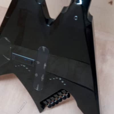 Dean Dave Mustaine VMNT Double Neck 12 string / 6 string Classic Guitar Black  2010 Black image 14