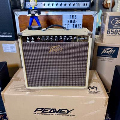 Peavey Classic 20 Guitar Combo Amplifier 1x12” Tweed ( 20W/5W/1W) Recording  USB Interface image 2