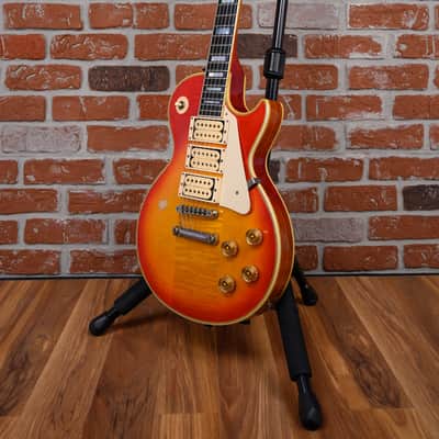 Gibson Custom Shop Ace Frehley Budokan 1974 Les Paul Custom Aged #100 of 100 Heritage Cherry Sunburst Relic 2011 w/OHSC image 5