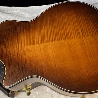 NEW! Taylor Builder's Edition 614ce - Acoustic Electric Guitar - Wild Honey Burst - 4.7 lbs - Authorized Dealer - G05574 image 12