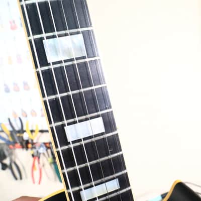 1973 Gibson Les Paul Custom Ebony Black Beauty *Headstock Repair* image 19