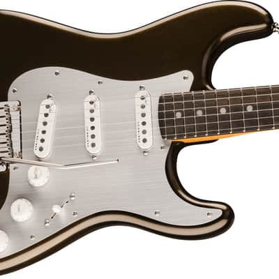 Fender American Ultra II Stratocaster Ebony Fingerboard - Texas Tea image 5