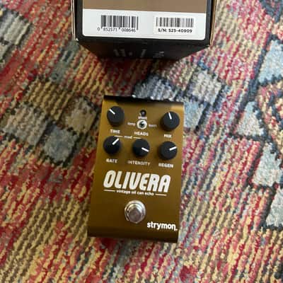Strymon Olivera Vintage Oil Can Echo 2025 - Present - Olive image 7