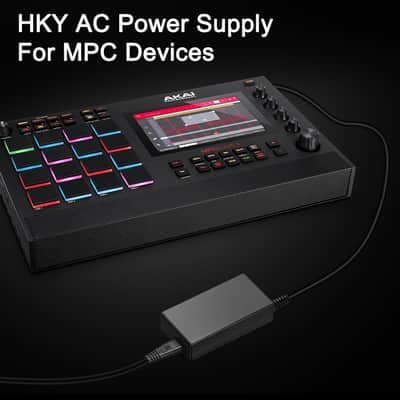 19V 3.42A AC Adapter Charger for Akai Force, MPC X, MPC One, MPC Live II, MPC Touch Standalone Music Production Center MPC Live II 2 Retro, MPC One Retro Akai Power Adapter Supply Cord image 3