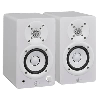 Yamaha HS3 3.5-Inch Compact Powered Studio Monitor Speakers, Pair, White image 2
