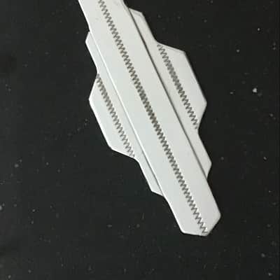 Gibson L-5 tailpiece silver medallion inserts Replica L5 image 5