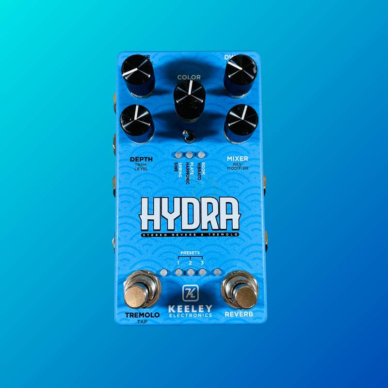 Keeley Hydra Stereo Reverb & Tremolo
