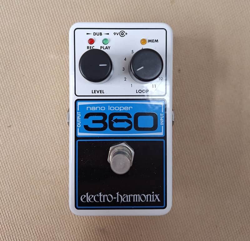 Electro-Harmonix 360 Nano Looper 2014 - Present - Black / White / Blue image 1
