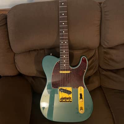 Fender MIJ FSR Collection 75th Anniversary Hybrid II Telecaster - Sherwood Green Metallic w/Dimarzio Chopper T Bridge Pickup (Original Bridge P/U Included): image 2