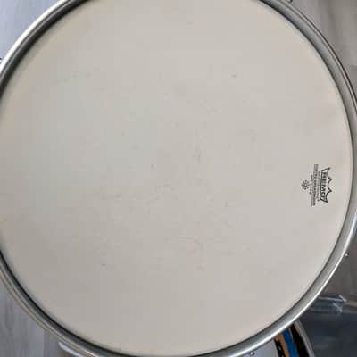 Ludwig Keystone Badge Drum Kit Late 1960's - Blue sparkle with Avedis Zildjian Old‑Stamp Cymbals image 4