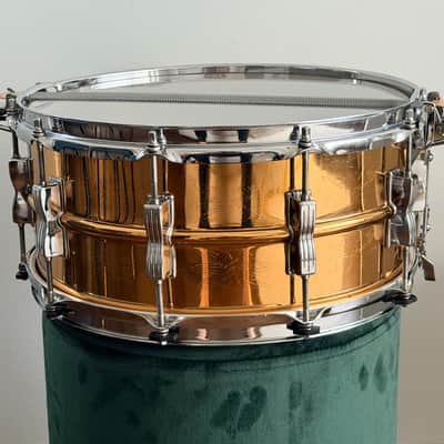 Ludwig 6.5x14" 75th Anniversary Bronze Snare Drum (1984) – Rare Limited Edition #95 of 100 image 8