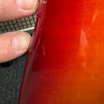 Fender Foto Flame Stratocaster MIJ 1994-95 Hamburgler image 8