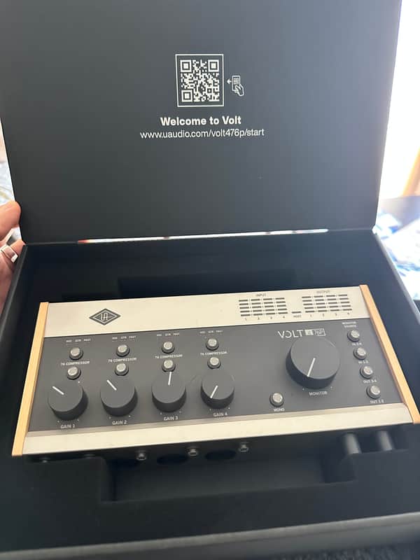 Universal Audio Volt 476P USB-C Audio Interface 2022 - Present - Tan / Gray image 1