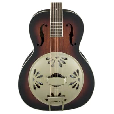 Gretsch G9241 Alligator Biscuit Round-neck Acoustic / Electric Resonator Guitar image 1
